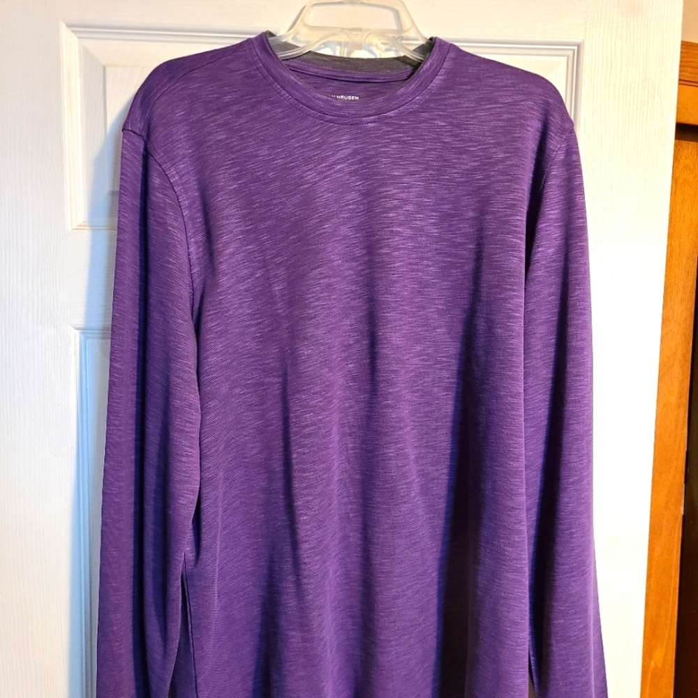 Purple shirt